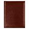Суперобложка из натуральной кожи Universal leather размер А5+ , коричневый small_img_1