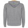 Толстовка FUJI мужская, heather grey/fluor orange small_img_2