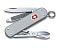 Нож-брелок VICTORINOX Classic Alox, 58 мм, 5 функций, алюминиевая рукоять, серебристый small_img_1