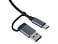 USB-хаб Link с коннектором 2-в-1 USB-C и USB-A, 2.0/3.0, серый small_img_3