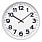 Часы настенные ChronoTop, серебристые_СЕРЕБРИСТЫЕ