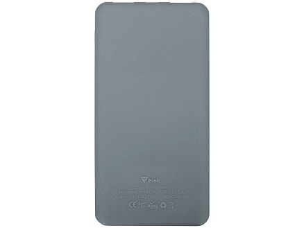 Портативное зарядное устройство Reserve с USB Type-C, 5000 mAh, серый