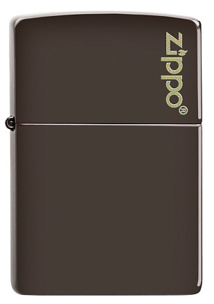 Зажигалка ZIPPO Classic с покрытием Brown Matte, латунь/сталь, коричневая, матовая, 38x13x57 мм