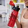 Бутылка для воды FLASK, 800 мл; 25,2х7,7см, синий, пластик small_img_4
