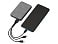 Портативное зарядное устройство из rPET Reborn, 5000 mAh, серый small_img_2