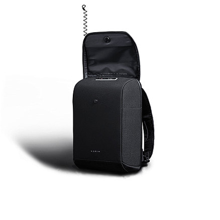 Рюкзак KORIN ClickPack X 45х32х15,5 см, с клапаном, черный