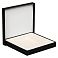 Коробка подарочная, размер 18*18*2 см, Solution Superior Linen, черная,  бежевый ложемент под ручку и прямоугольный предмет small_img_5