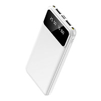 Внешний аккумулятор Dorado 10 000 mAh, белый