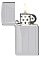 Зажигалка ZIPPO Slim® с покрытием High Polish Chrome, латунь/сталь, серебристая, 29x10x60 мм small_img_3