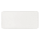 Шеврон Rectangle Cowhide размер 60*30 мм, белый, со скругленными углами small_img_1