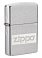 Подарочный набор ZIPPO: фляжка 89 мл и зажигалка, латунь/сталь, серебристый, в коробке с подвесом small_img_2