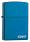 Зажигалка ZIPPO Classic с покрытием Sapphire™, латунь/сталь, синяя, глянцевая, 38x13x57 мм_СИНИЙ