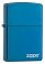 Зажигалка ZIPPO Classic с покрытием Sapphire™, латунь/сталь, синяя, глянцевая, 38x13x57 мм small_img_1