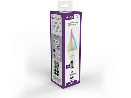 Умная лампочка HIPER IoT LED C2 RGB