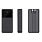 Внешний аккумулятор (powerbank) «Stream 20», 20 000 mAH, с двумя зарядными шнурами,  22,5W (Ватт)  super fast charge, Power Delivery (PD) 25.5W (dfnn), c цифровым дисплеем для контроля заряда, черный_ЧЕРНЫЙ