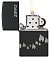 Зажигалка ZIPPO Classic с покрытием Black Matte, латунь/сталь, черная, матовая, 38x13x57 мм small_img_3