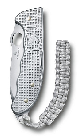 Нож охотника VICTORINOX Hunter Pro M Alox 130 мм, 4 функции, с фиксатором лезвия, серебристый