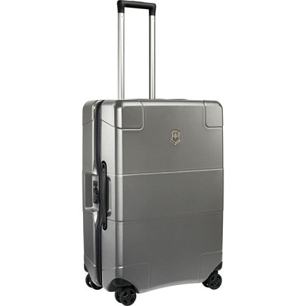 Чемодан VICTORINOX Lexicon, серый, 100% поликарбонат, 45x28x68 см, 73 л