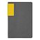 Ежедневник Flexy Star Sivilia Grey Edition Color А5 серо-желтый, недатированный в гибкой обложке small_img_2