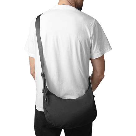 Сумка нейлоновая Messenger Bag Comfort  Explorel Print Sample Lada, черная