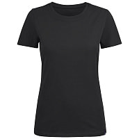 Футболка женская Ladies American U, черная
