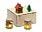 Подарочный набор Decoration Deluxe с двумя видами меда_НАТУРАЛЬНЫЙ, ЗЕЛЕНЫЙ, КРАСНЫЙ