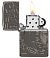 Зажигалка ZIPPO Armor® Wicca Design с покрытием Black Ice®, латунь/сталь, чёрная, 38x13x57 мм small_img_3