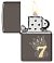 Зажигалка ZIPPO Lucky 7 Design с покрытием Black Ice®, латунь/сталь, черная, 38x13x57 мм small_img_3