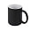 Кружка-хамелеон керамическая Йорк, сублимация, черная_черный