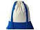Рюкзак-мешок Cotton из хлопка 170 г, натуральный/синий small_img_2