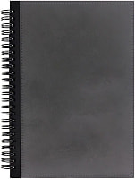 Ежедневник Notera Maxi, недатированный, серый