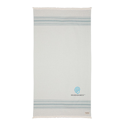Полотенце Ukiyo Yumiko из переработанного хлопка AWARE™, 100x180 см