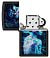 Зажигалка ZIPPO Cyborg Woman с покрытием Black Light, латунь/сталь, черная, матовая 38x13x57 мм small_img_4