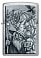 Зажигалка ZIPPO Mystical Beings Design с покрытием Brushed Chrome, латунь/сталь, серебристая, 38x13x57 мм small_img_2