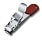 Книпсер VICTORINOX с отверстием для шнурка, сталь, красный, в блистере_КРАСНЫЙ