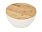 Салатник Bowl с бамбуковой крышкой, бежевый_БЕЖЕВЫЙ