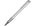 Ручка шариковая Waterman Perspective Pure White CT M, белый/серебристый_белый/серебристый