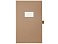 Ежедневник недатированный А5 Total beige с нашивкой, бежевый small_img_2