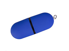 USB-флешка на 8 ГБ 3.0 USB, с покрытием soft-touch, синий