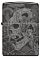 Зажигалка ZIPPO Mushroom Skulls с покрытием High Polish Black, латунь/сталь, черная, глянцевая, 38x13x57 мм small_img_2