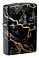 Зажигалка ZIPPO Fusion Marble Design с покрытием 540 Tumbled Chrome, латунь/сталь, черная, 38x13x57 мм small_img_1