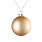 Елочный шар Finery Matt, 8 см, матовый золотистый_8 СМ
