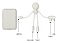 Портативное зарядное устройство BioPack c кабелем Mr. Bio, 5000 mAh, белый small_img_3