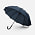 Зонт-трость Sombrella, темно-синий_темно-синий