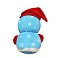 Подушка декоративная FrostyLove на заказ, снеговик small_img_3