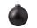 Стеклянный елочный шар Christmas bauble, черный металлик, с серебристым колпачком в черной коробке_ЧЕРНЫЙ МЕТАЛЛИК