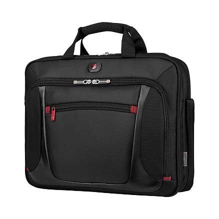 Портфель для ноутбука 15'' WENGER, черный, полиэстер/ПВХ, 40 x 15 x 33 см, 9 л