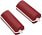 Бигуди резиновые Dewal Beauty d 22ммx70мм (10шт) красные_КРАСНЫЙ