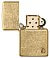 Зажигалка ZIPPO Armor® Flame c покрытием Tumbled Brass, латунь/сталь, золотистая, 38x13x57 мм small_img_4