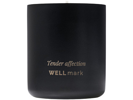 Ароматическая свеча Wellmark Tender Affection - сплошной черный